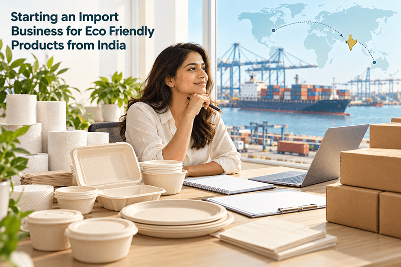 Starting an import business for eco friendly products from India