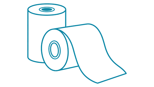 Popular 230 ft Length - Thermal Roll 3 1/8 Inch x 230 ft by White Orchid