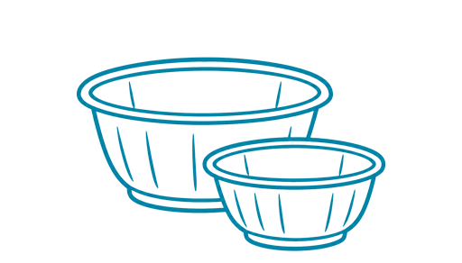 Generous 210 ml Serve - Bagasse Medium Bowl 210 ml by White Orchid
