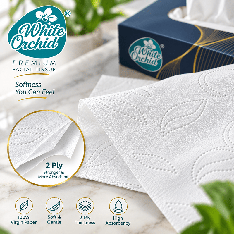Car Tissue Box manufacturer and exporter in Ahmedabad India - White Orchid bulk packing
