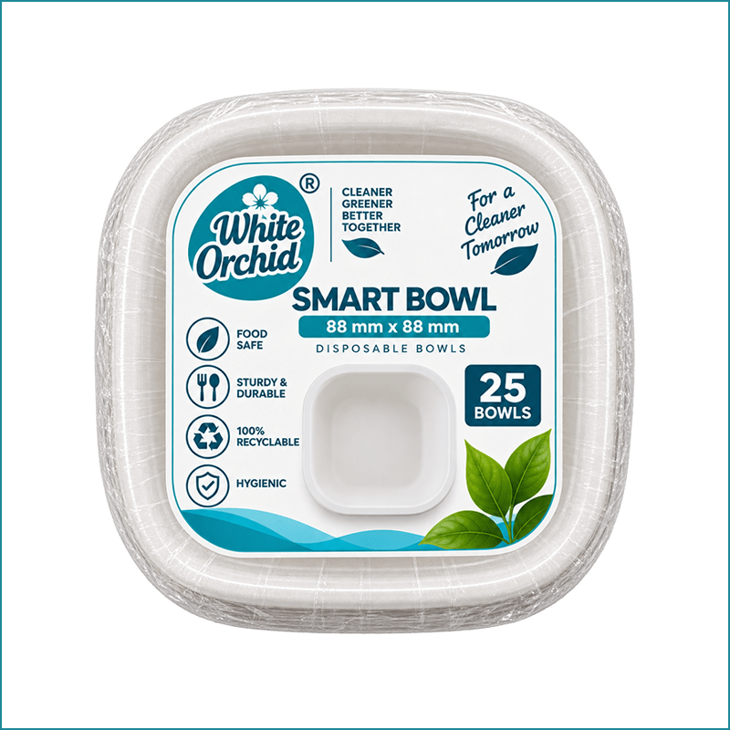 Manufacturer Exporter of Bagasse Smart Bowl 120 ml in Ahmedabad - India